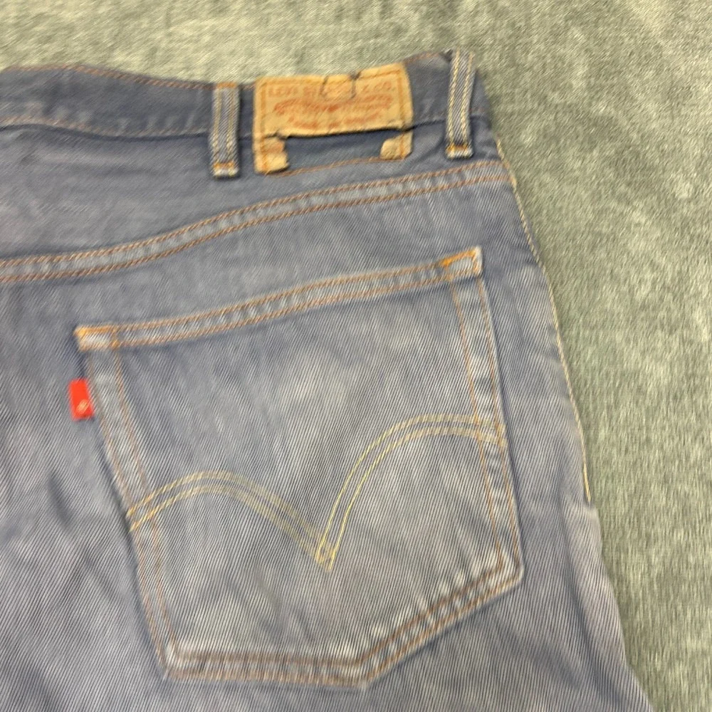 Levi's 505 Jeans Mens 40x32 Blue Denim Cotton Pockets Straight Leg Regular Fit